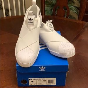 Adidas Superstar Slip on for womens.